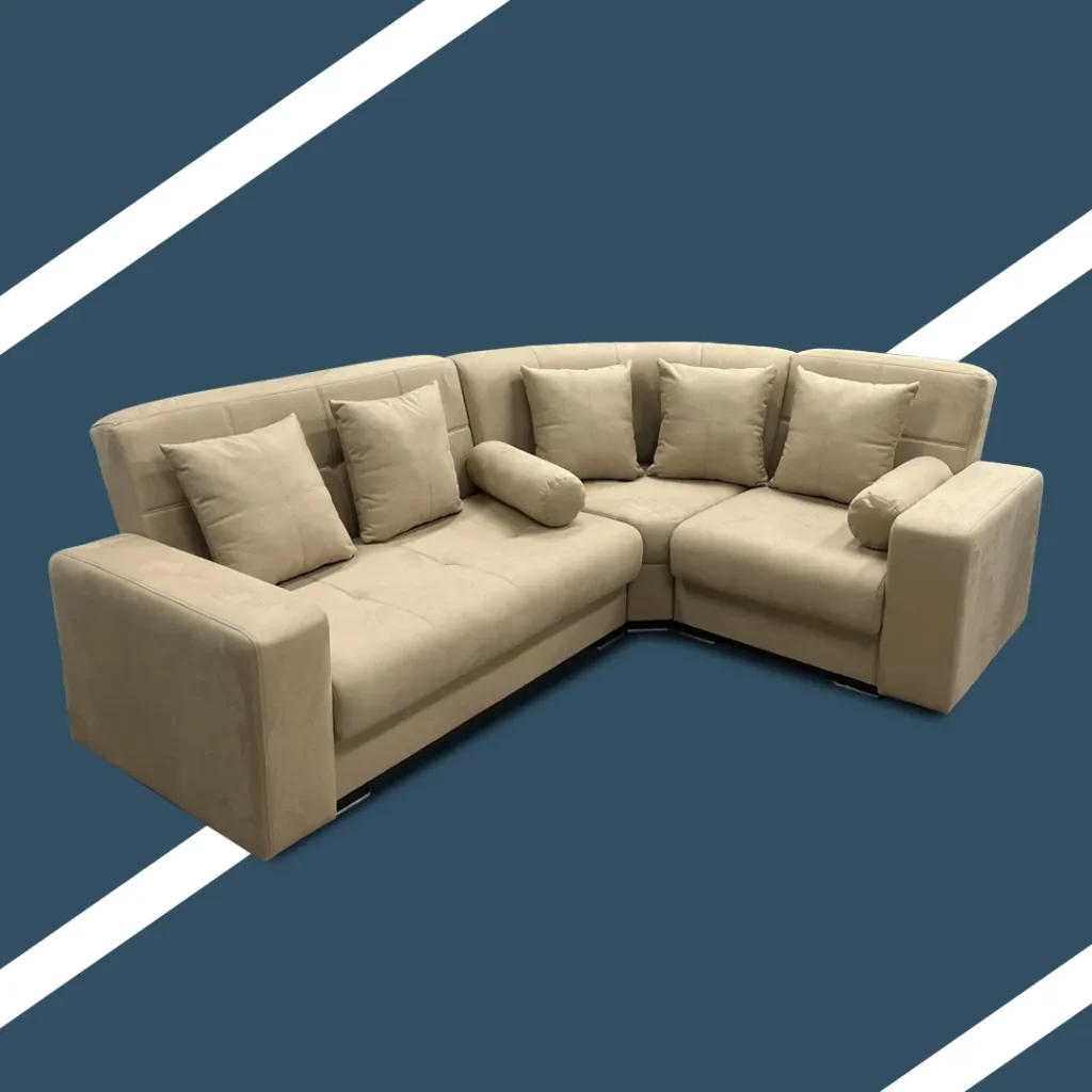 31 | კუთხის გასაშლელი დივანი | ზომა: 2.50 მ X 1.90 მ