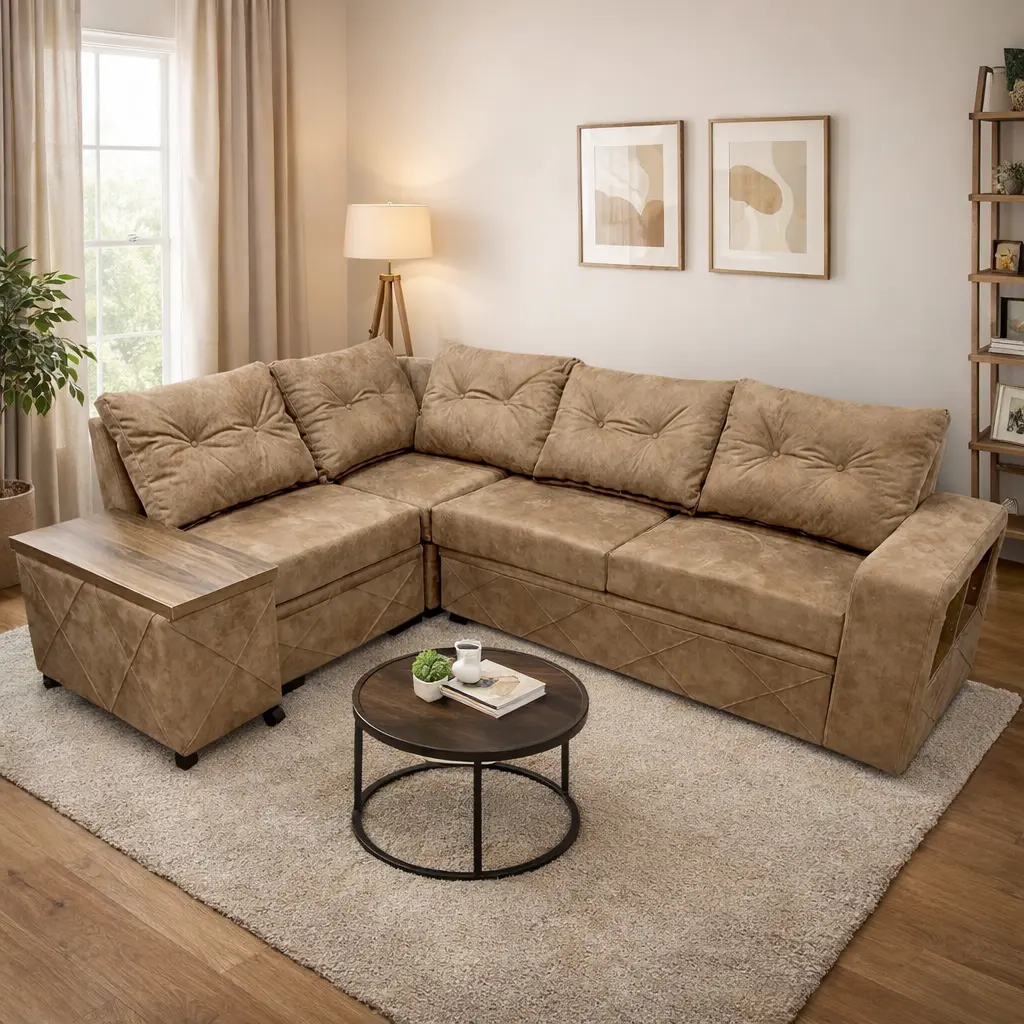 კუთხის გასაშლელი დივანი – ავანგარდი | ზომა: 2.50 მ X 1.90 მ