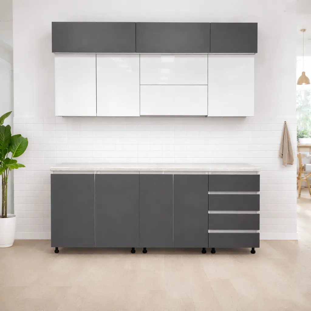 TN-25 | სამზარეულო | პრიალა მდფ-ლამინატი | 1.80 მ