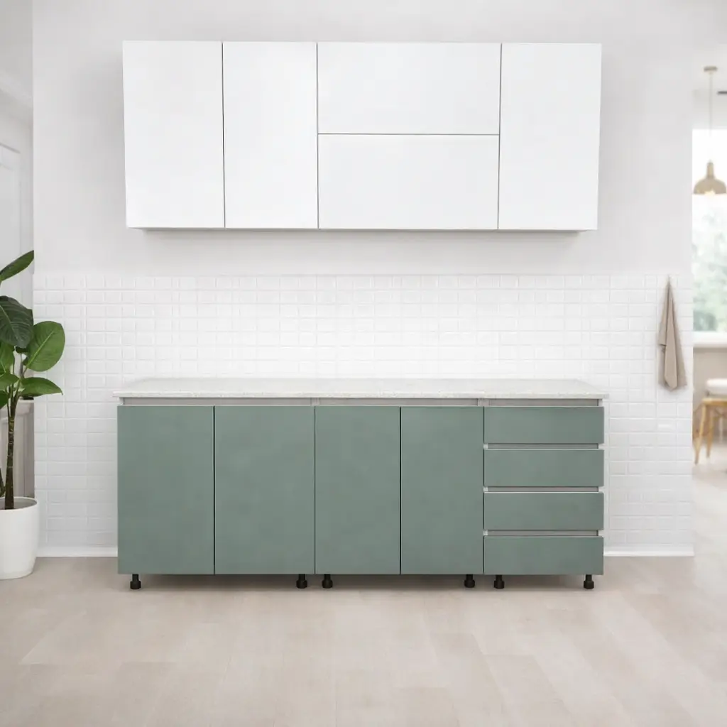 GM-17 | სამზარეულო | პრიალა მდფ | 1.80 მ