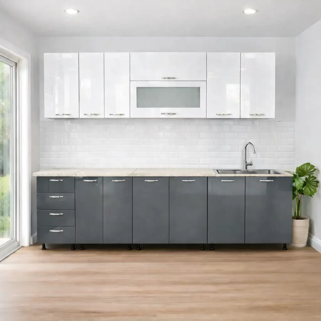 P-22 | სამზარეულო | პრიალა ლამინატი | 2.60 მ